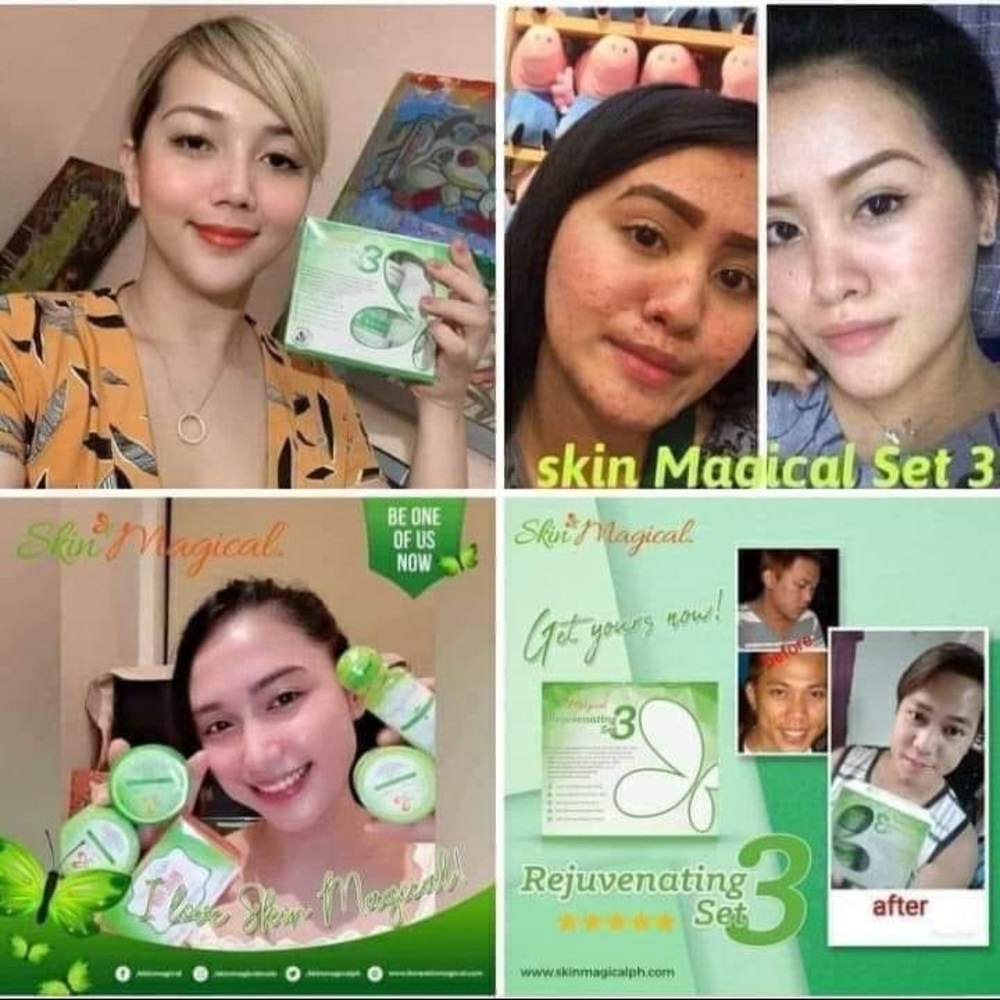 Skin Magical Rejuvenating Set 3 Whitening